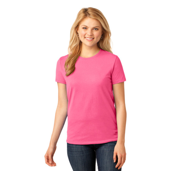 Port & Company® Ladies Core Cotton Tee