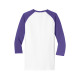 Port & Company® Core Blend 3/4-Sleeve Raglan Tee