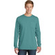 Port & Company® Beach Wash™ Garment-Dyed Long Sleeve Pocket Tee