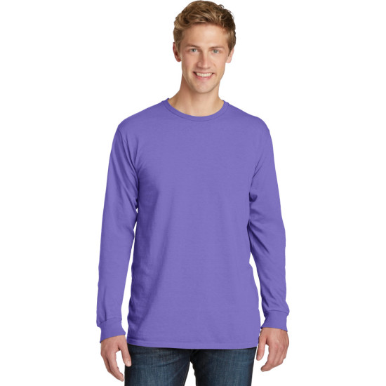 Port & Company® Beach Wash™ Garment-Dyed Long Sleeve Tee
