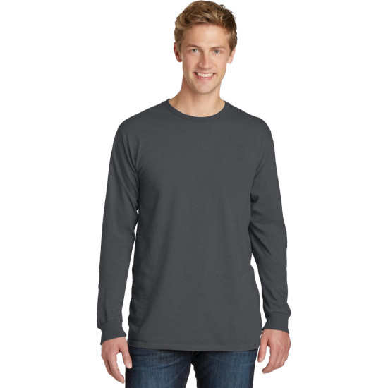 Port & Company® Beach Wash™ Garment-Dyed Long Sleeve Tee