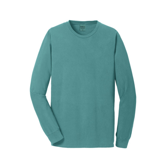 Port & Company® Beach Wash™ Garment-Dyed Long Sleeve Tee
