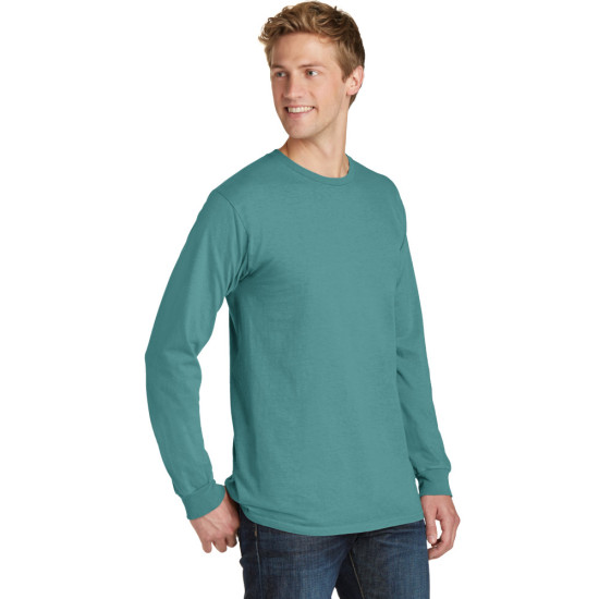 Port & Company® Beach Wash™ Garment-Dyed Long Sleeve Tee