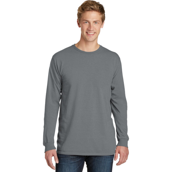 Port & Company® Beach Wash™ Garment-Dyed Long Sleeve Tee