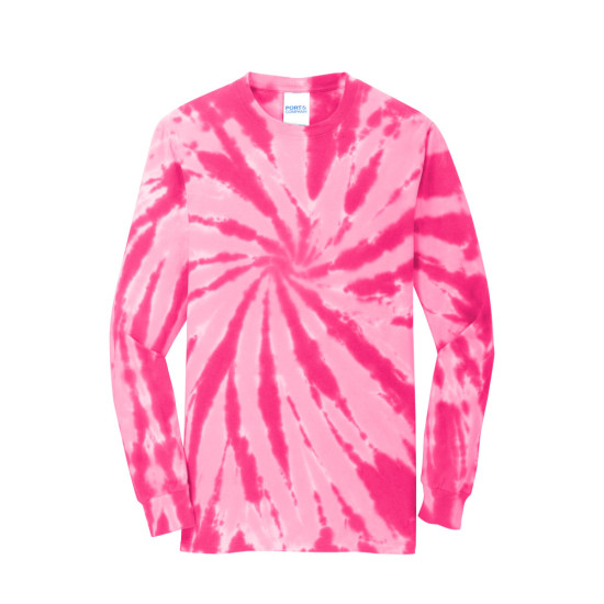 Port & Company® Tie-Dye Long Sleeve Tee