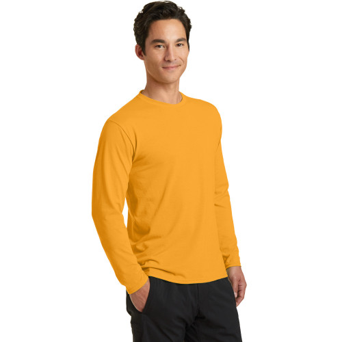 Port & Company® Long Sleeve Performance Blend Tee