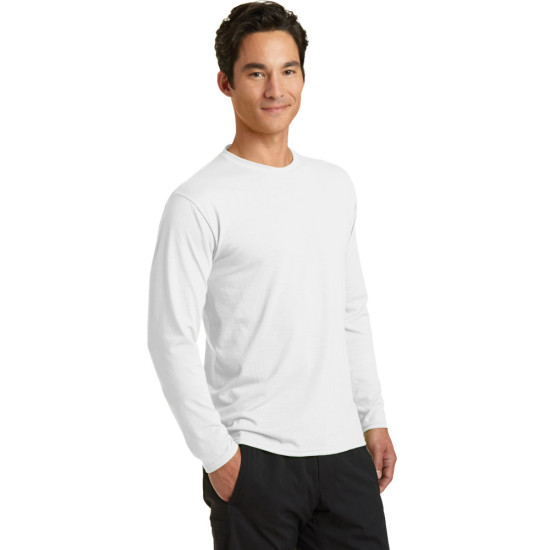 Port & Company® Long Sleeve Performance Blend Tee