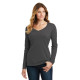 Port & Company® Ladies Long Sleeve Fan Favorite™ V-Neck Tee
