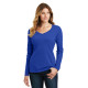 Port & Company® Ladies Long Sleeve Fan Favorite™ V-Neck Tee