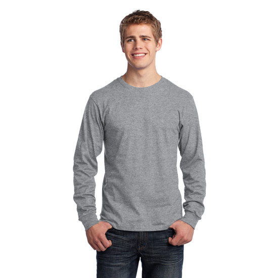 Port & Company® Long Sleeve Core Cotton Tee