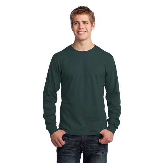Port & Company® Long Sleeve Core Cotton Tee