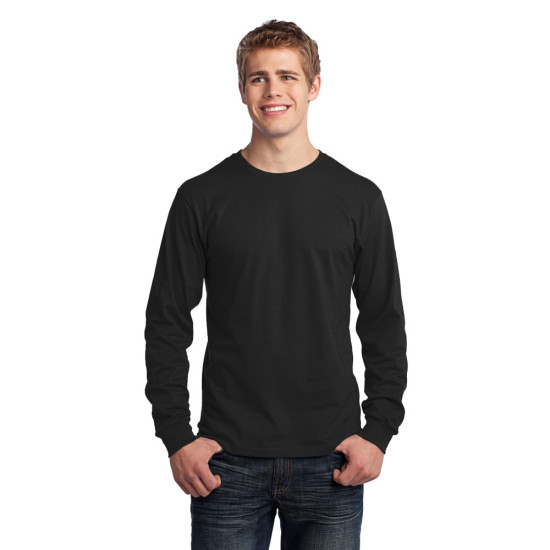Port & Company® Long Sleeve Core Cotton Tee
