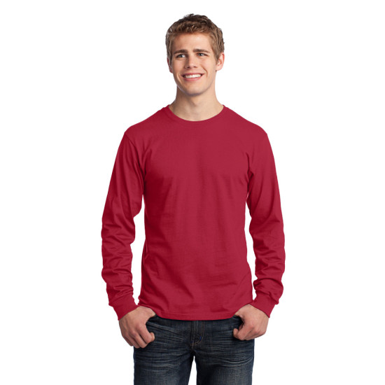 Port & Company® Long Sleeve Core Cotton Tee