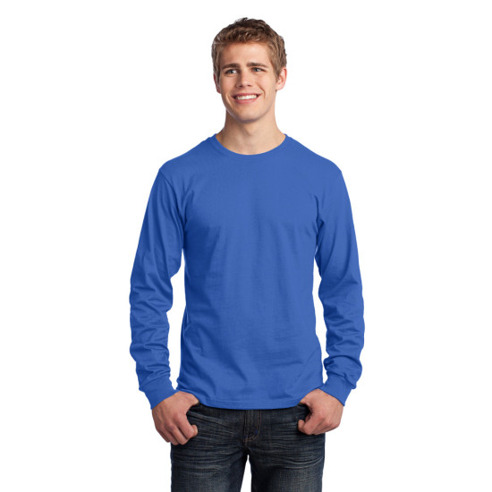 Port & Company® Long Sleeve Core Cotton Tee