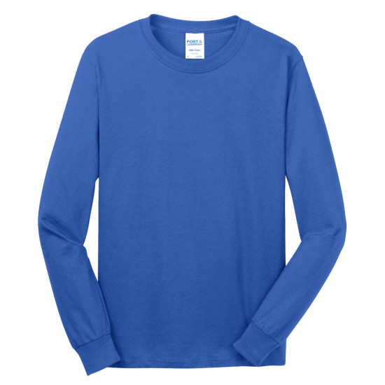 Port & Company® Long Sleeve Core Cotton Tee