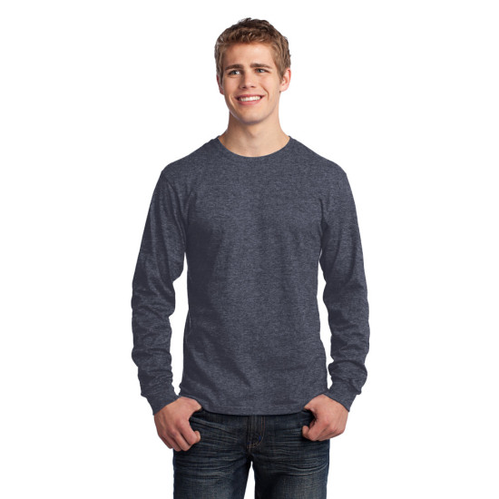 Port & Company® Long Sleeve Core Cotton Tee