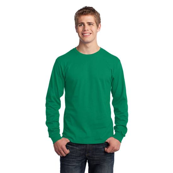 Port & Company® Long Sleeve Core Cotton Tee