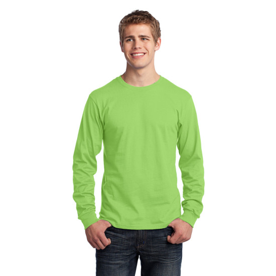 Port & Company® Long Sleeve Core Cotton Tee