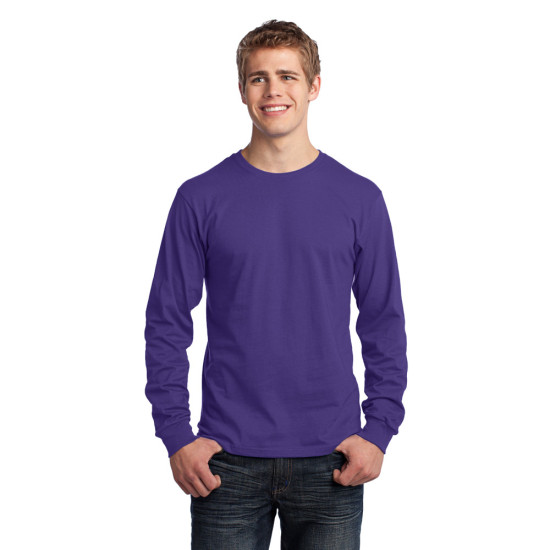 Port & Company® Long Sleeve Core Cotton Tee