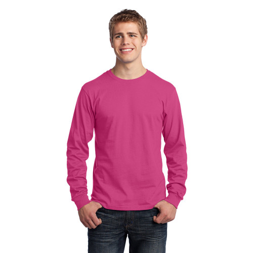 Port & Company® Long Sleeve Core Cotton Tee