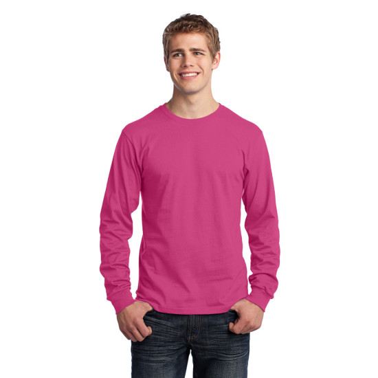 Port & Company® Long Sleeve Core Cotton Tee