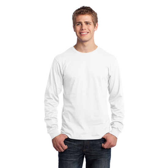 Port & Company® Long Sleeve Core Cotton Tee
