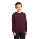Port & Company® Youth Long Sleeve Core Cotton Tee