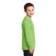 Port & Company® Youth Long Sleeve Core Cotton Tee