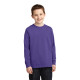 Port & Company® Youth Long Sleeve Core Cotton Tee