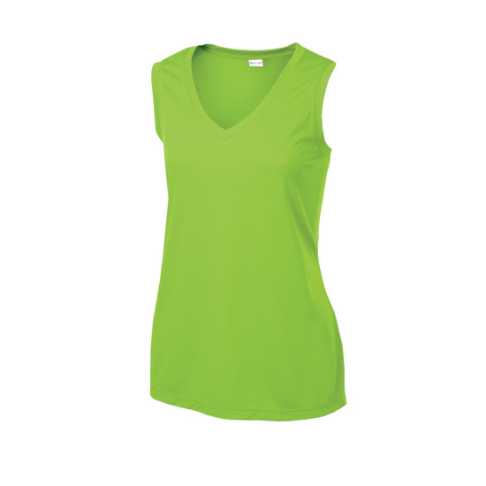 Sport-Tek® Ladies Sleeveless PosiCharge® Competitor™ V-Neck T