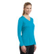 Sport-Tek® Ladies Long Sleeve PosiCharge® Competitor™ V-Neck Tee