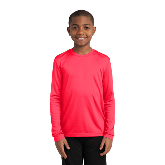 Sport-Tek® Youth Long Sleeve PosiCharge® Competitor™ Tee