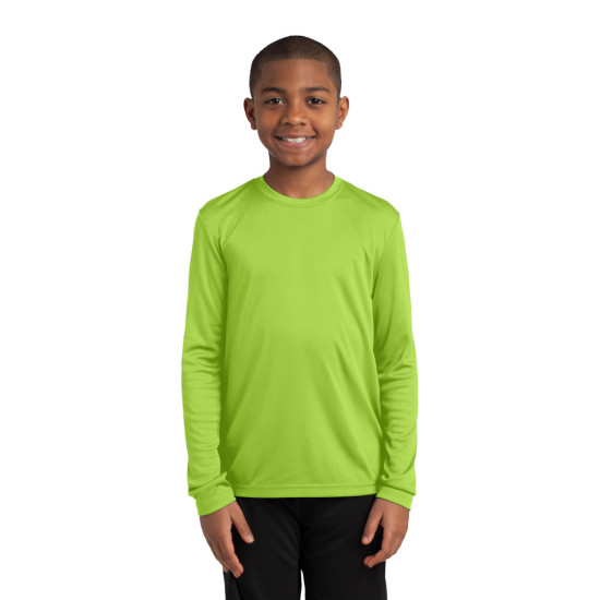 Sport-Tek® Youth Long Sleeve PosiCharge® Competitor™ Tee