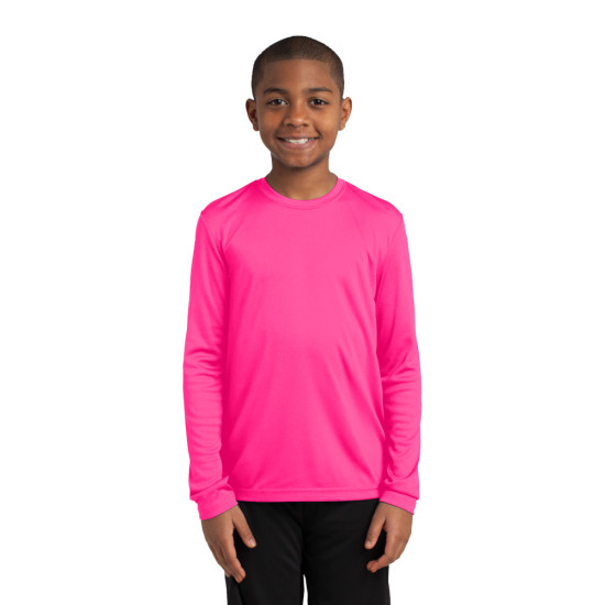 Sport-Tek® Youth Long Sleeve PosiCharge® Competitor™ Tee