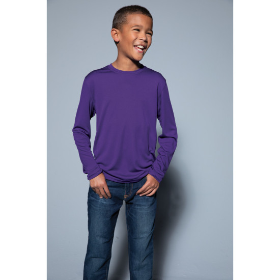 Sport-Tek® Youth Long Sleeve PosiCharge® Competitor™ Tee