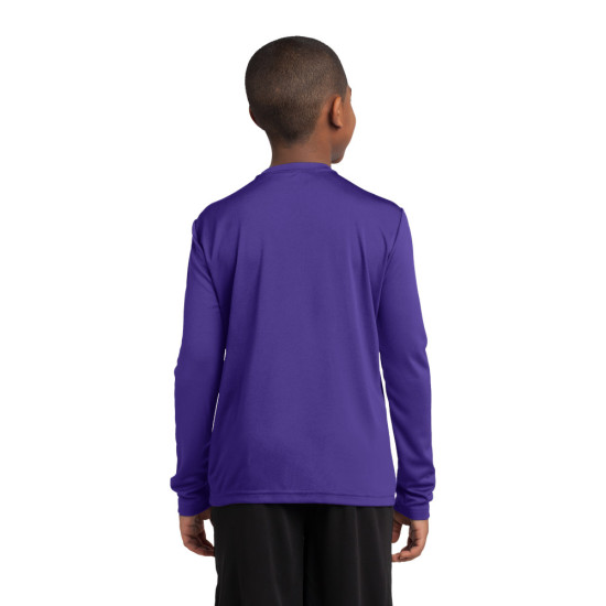 Sport-Tek® Youth Long Sleeve PosiCharge® Competitor™ Tee