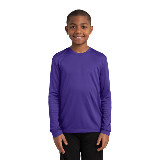 Sport-Tek® Youth Long Sleeve PosiCharge® Competitor™ Tee