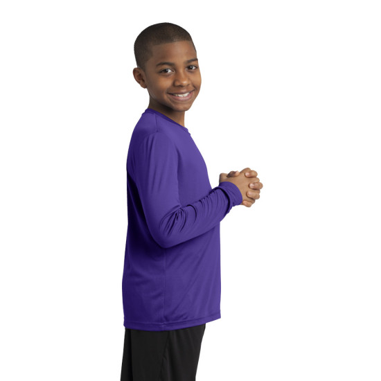 Sport-Tek® Youth Long Sleeve PosiCharge® Competitor™ Tee