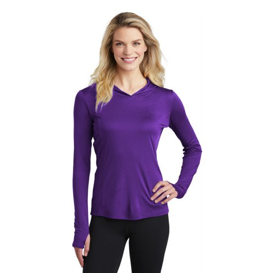 Sport-Tek ® Ladies PosiCharge ® Competitor ™ Hooded Pullover