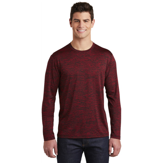 Sport-Tek ® Long Sleeve PosiCharge ® Electric Heather Tee
