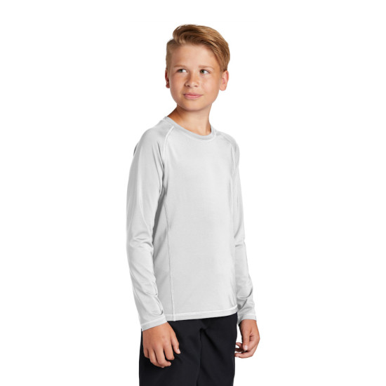 Sport-Tek ® Youth Long Sleeve Rashguard Tee
