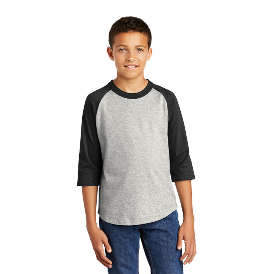 Sport-Tek® Youth Colorblock Raglan Jersey