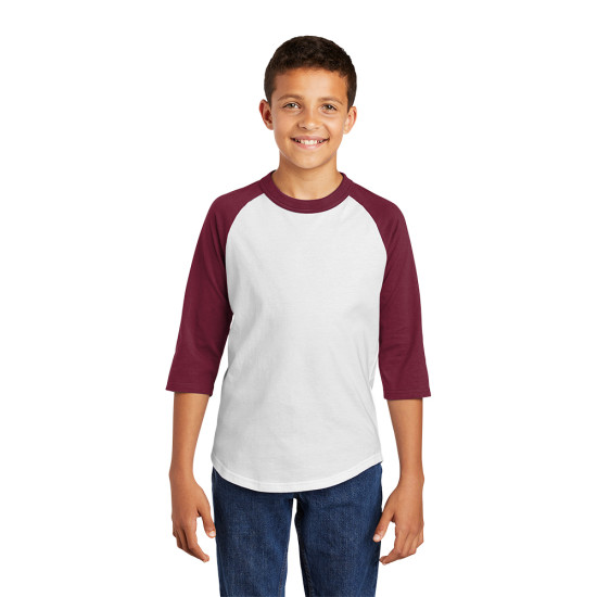 Sport-Tek® Youth Colorblock Raglan Jersey