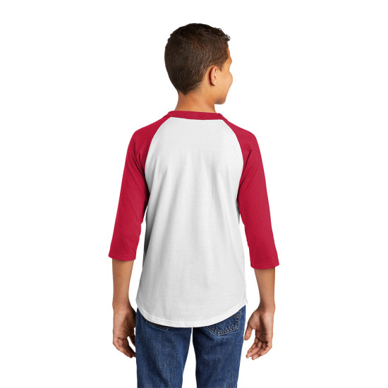 Sport-Tek® Youth Colorblock Raglan Jersey