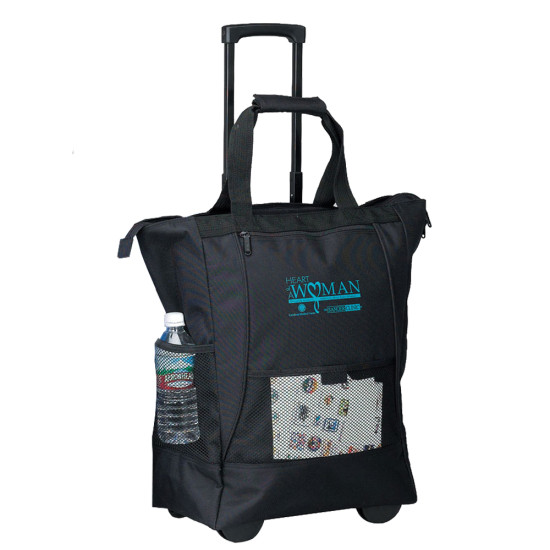 On The Go Rolling Tote Bag