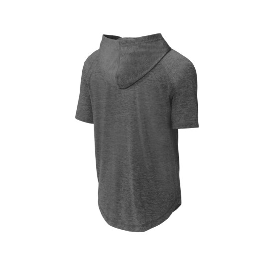Sport-Tek ® PosiCharge ® Tri-Blend Wicking Short Sleeve Hoodie