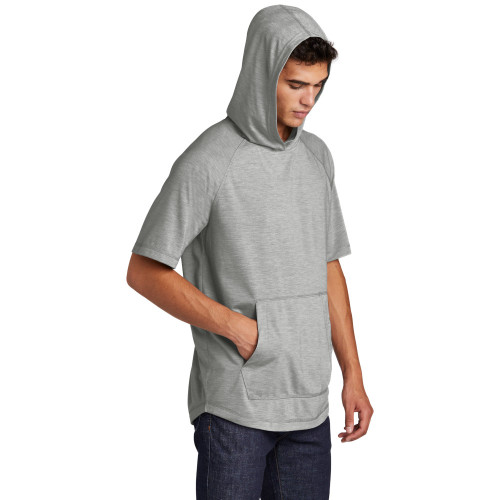 Sport-Tek ® PosiCharge ® Tri-Blend Wicking Short Sleeve Hoodie