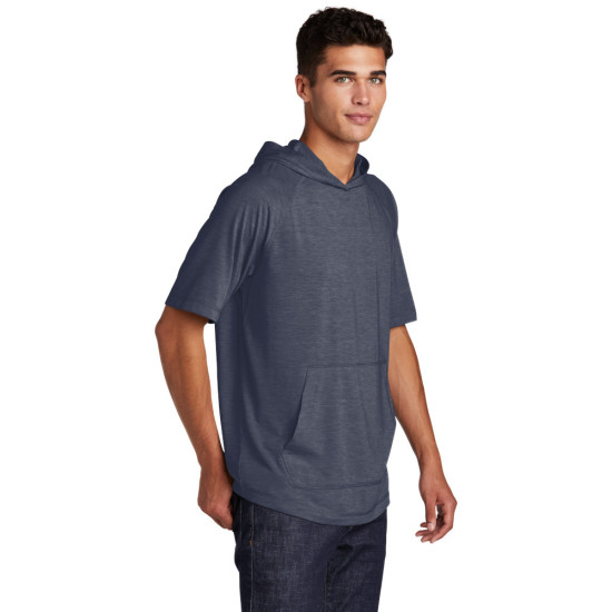 Sport-Tek ® PosiCharge ® Tri-Blend Wicking Short Sleeve Hoodie