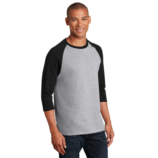 Gildan® Heavy Cotton™ 3/4-Sleeve Raglan T-Shirt