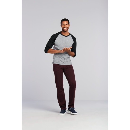 Gildan® Heavy Cotton™ 3/4-Sleeve Raglan T-Shirt